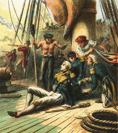 La Batalla de Trafalgar de English School