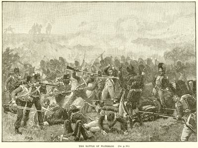 La Batalla de Waterloo de English School