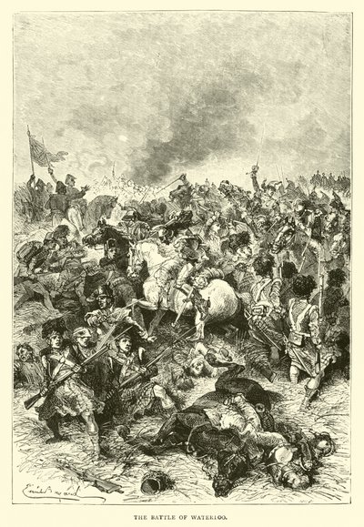 La Batalla de Waterloo de English School