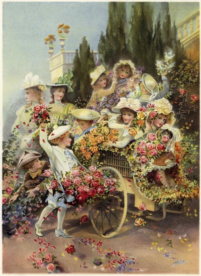 La batalla de las flores de English School