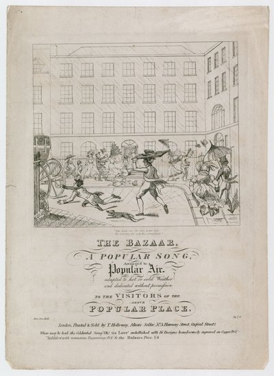 El bazar, una canción popular de English School