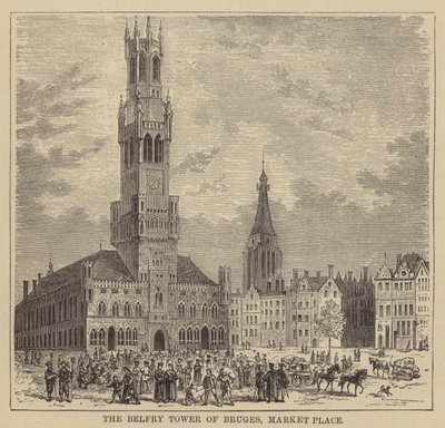 La Torre del Campanario de Brujas, Plaza del Mercado de English School