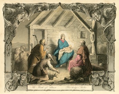 El nacimiento de Cristo de English School
