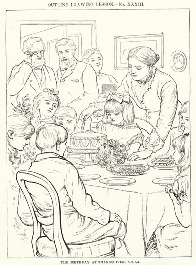 El cumpleaños en la Villa de Acción de Gracias de English School