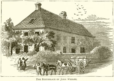 El lugar de nacimiento de John Wesley de English School