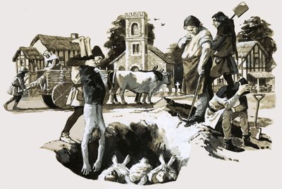La peste negra de English School