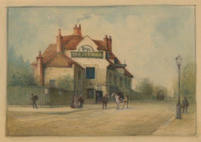 La posada del León Negro en Chelsea de English School