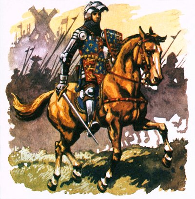 La Armadura del Príncipe Negro de English School
