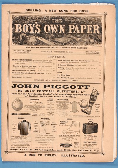 El Periódico de los Niños, 1903 de English School
