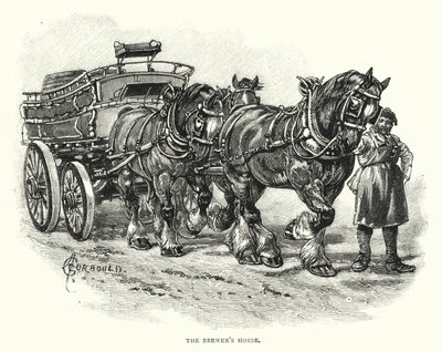El caballo del cervecero de English School