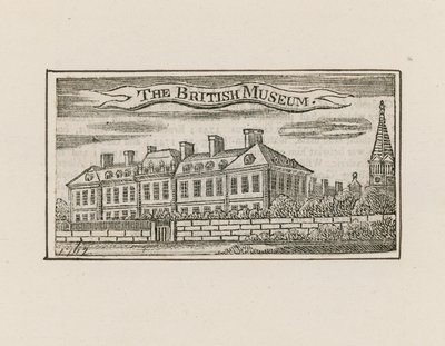 El Museo Británico en Casa Montague de English School