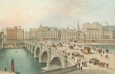 El puente Broomielaw - Glasgow de English School