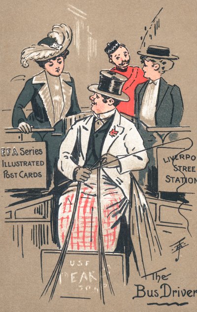 El conductor de autobús de English School