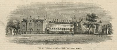 Casas de beneficencia de los carniceros en Walham Green de English School