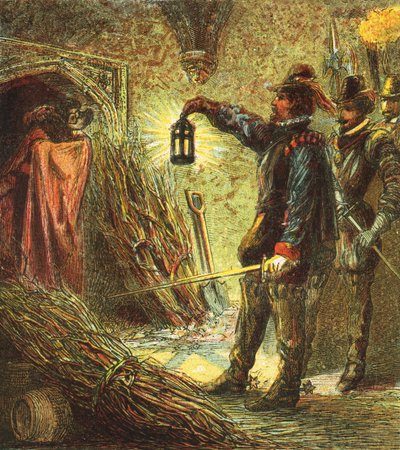 La captura de Guy Fawkes de English School