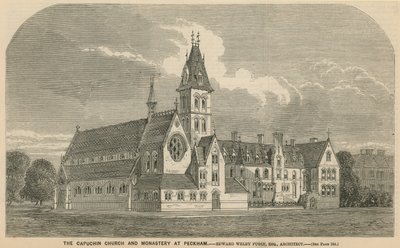 La Iglesia y Monasterio de los Capuchinos en Peckham de English School