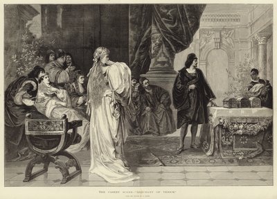 La escena del cofre de English School