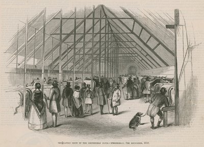 La exposición de ganado del Smithfield Club de English School