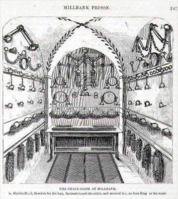 Sala de Cadenas en Millbank, de 