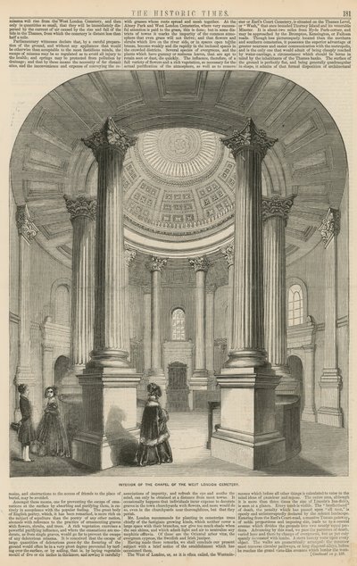 La Capilla del Cementerio del Oeste de Londres de English School