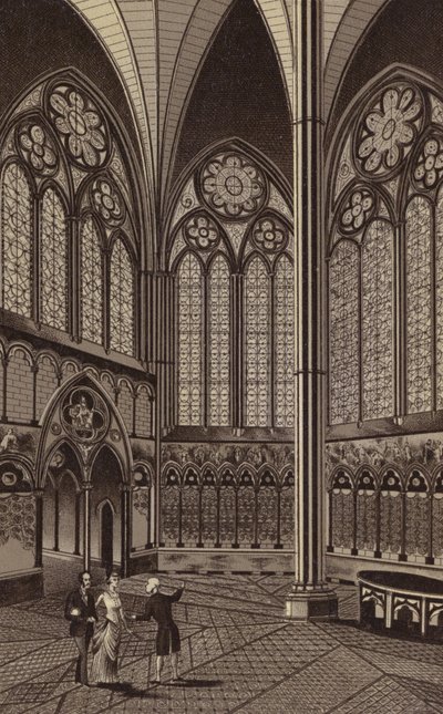 La Sala Capitular, Catedral de Salisbury de English School