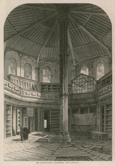 La Casa Capitular en la Abadía de Westminster de English School