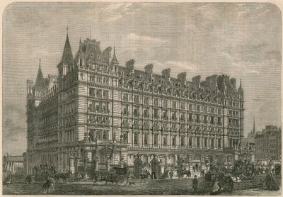 La estación de tren y hotel de Charing-Cross de English School