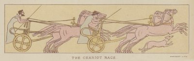 La carrera de carros (litografia en color) de English School
