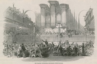 La convención cartista de English School