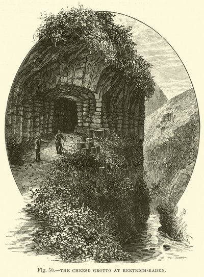 La gruta de queso en Bertrich-Baden de English School