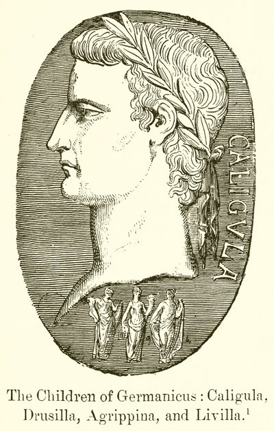 Los hijos de Germanicus: Calígula, Drusila, Agripina y Livila de English School