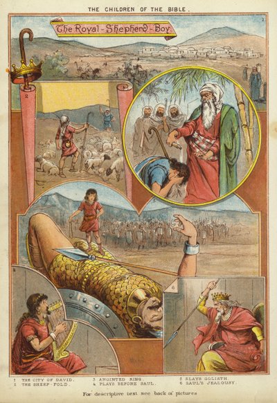 Los niños de la Biblia: El pastor real de English School