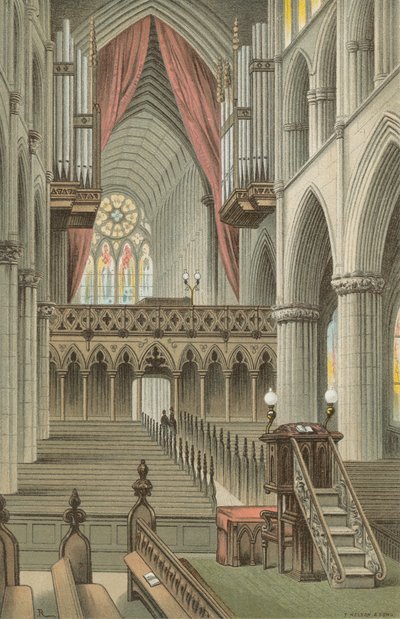 El Coro, Catedral de Glasgow de English School