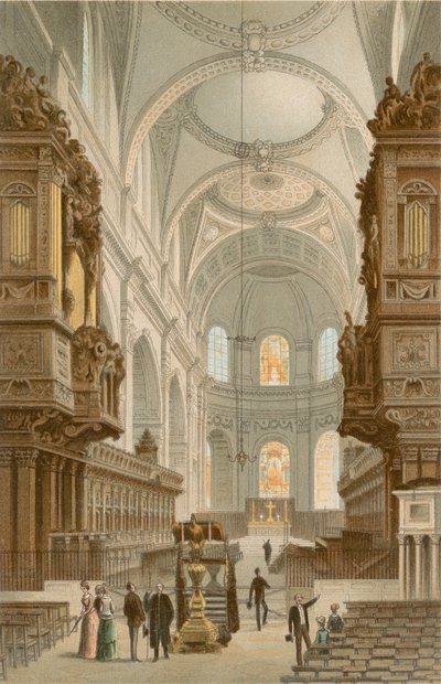 El coro de la Catedral de San Pablo de English School