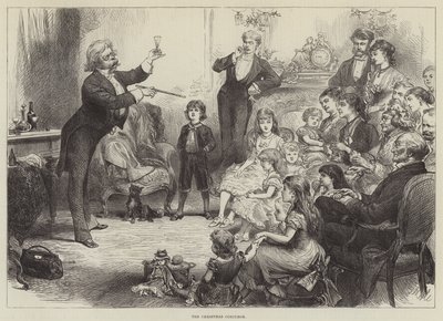 El mago de Navidad (grabado) de English School