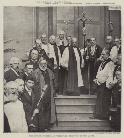 El Congreso de la Iglesia en Folkestone, Recepción por el Alcalde de English School