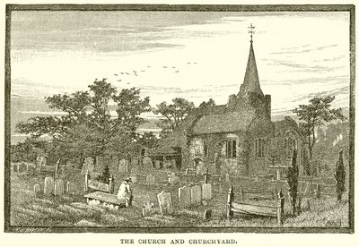 La iglesia y el cementerio de English School
