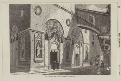 La Iglesia de Or-sanmichele, Florencia de English School