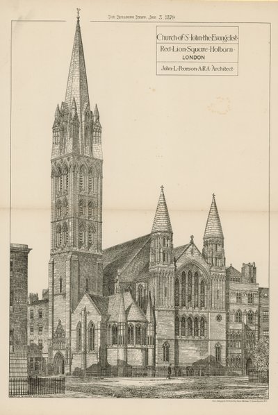 La Iglesia de San Juan Evangelista de English School