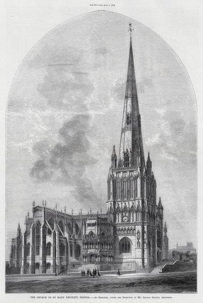 La Iglesia de Santa María Redcliff, Bristol de English School