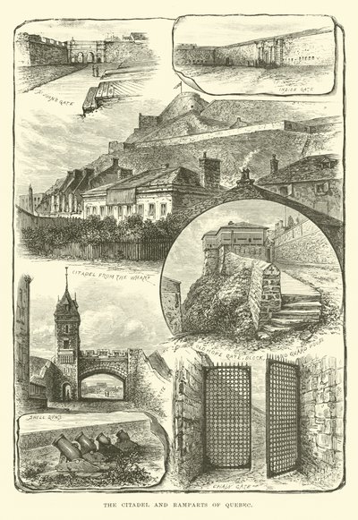 La Ciudadela y Murallas de Quebec de English School