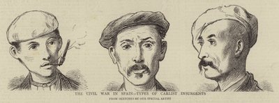 La guerra civil en España, tipos de insurgentes carlistas de English School