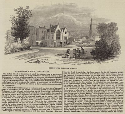 La escuela del colegio, Gloucester de English School