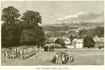 El colegio, desde el campo de English School