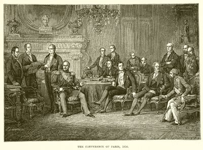 La conferencia de París, 1856 de English School