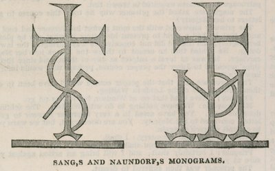 The Conservative Clubhouse: Monogramas de Sangs y Naundorfs de English School