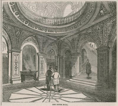 The Conservative Clubhouse: El vestíbulo interior de English School