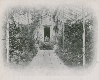 La Entrada del Invernadero de la Casa del Parque de Wimbledon de English School