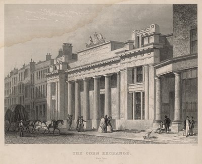 La Bolsa de Cereales, Mark Lane, Londres de English School