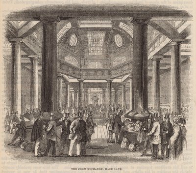 La Bolsa de Cereales, Mark Lane, Londres de English School